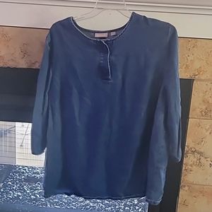 Nordstrom blue Jean top